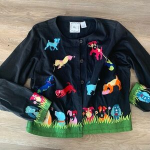 Vintage Michael Simon Dog Print